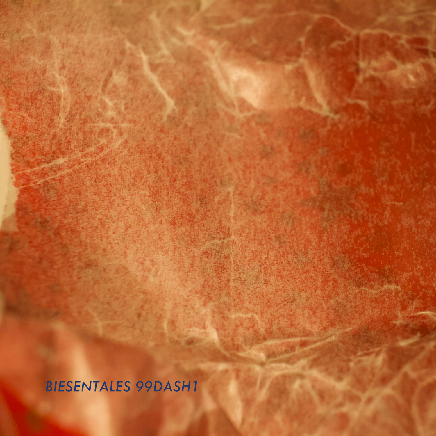 red wax paper with show title