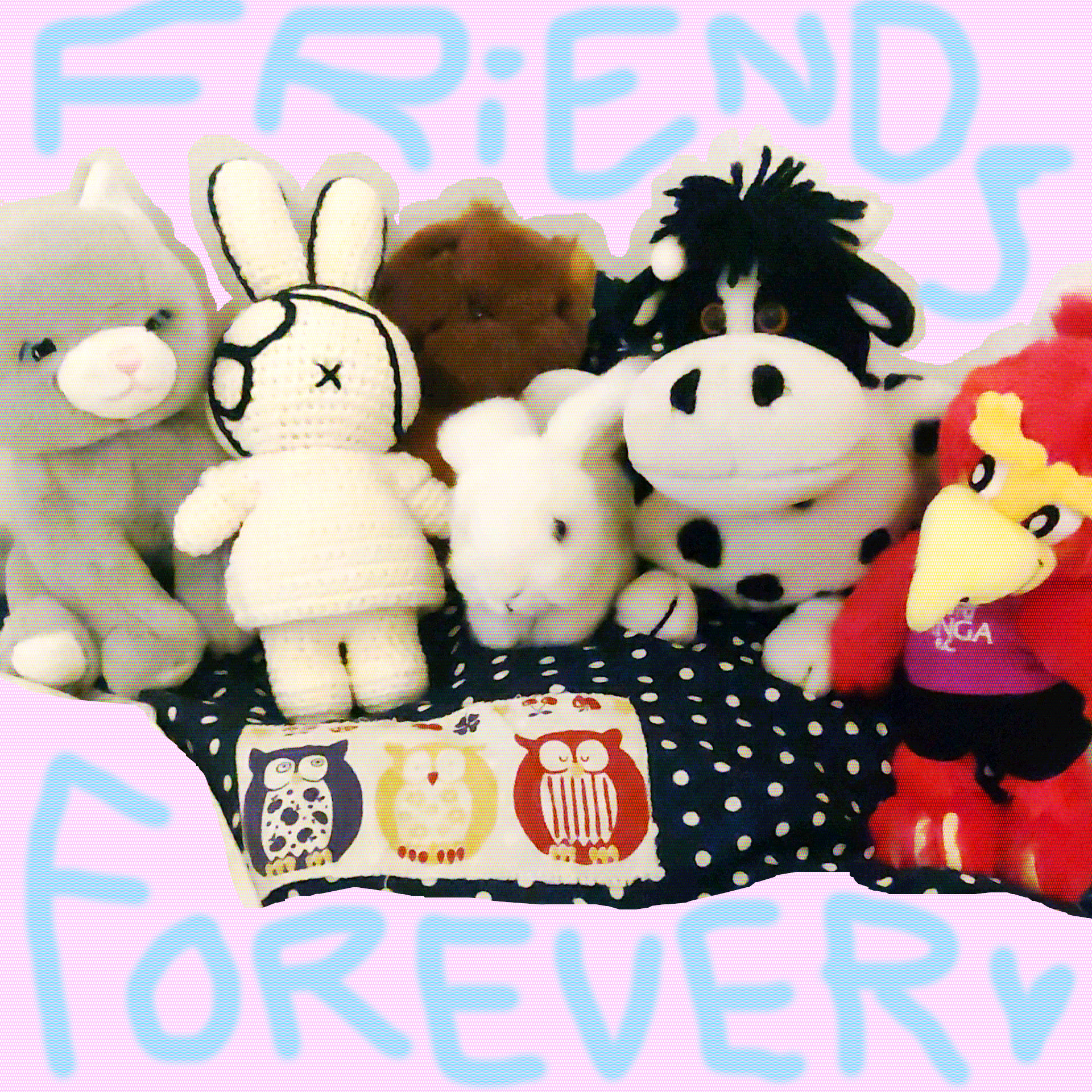 6 stuffed animal friends
