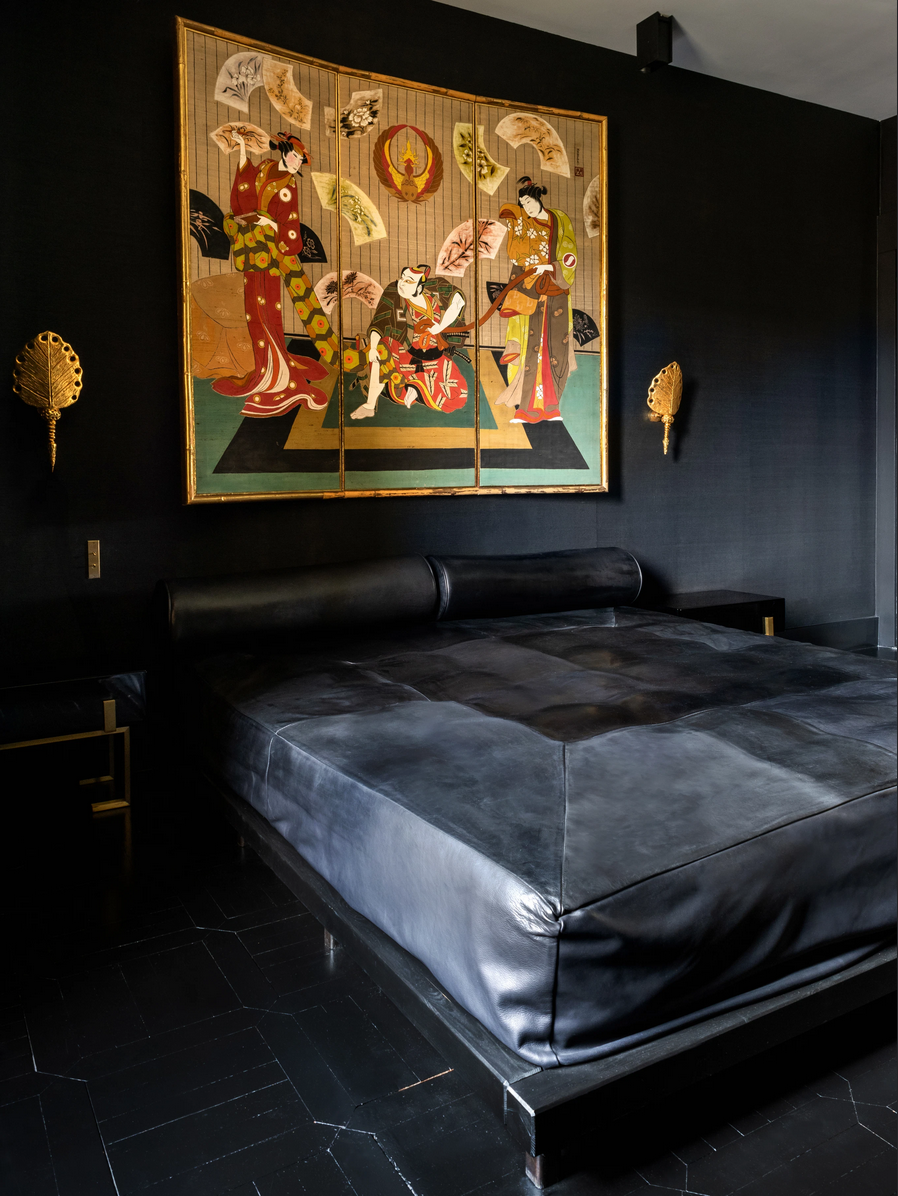 Carine Roitfeld's couch-bed